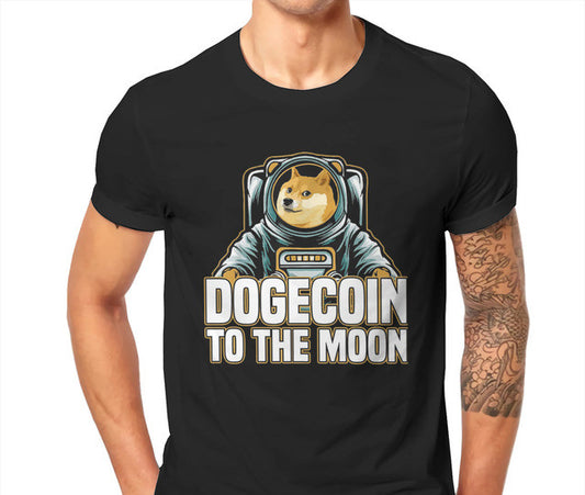 Dogecoin To The Moon T-shirt.