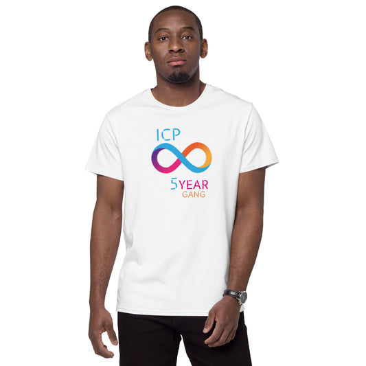 ICP 5 Year Gang HODL Heroes Unite premium cotton t-shirt