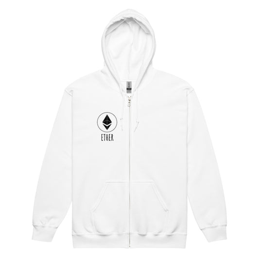 Ethereum heavy blend zip hoodie